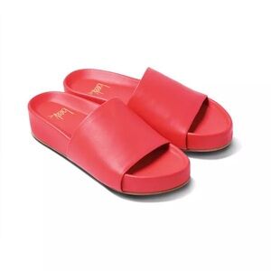 beek Vibrant Red Women's Slide Sandals